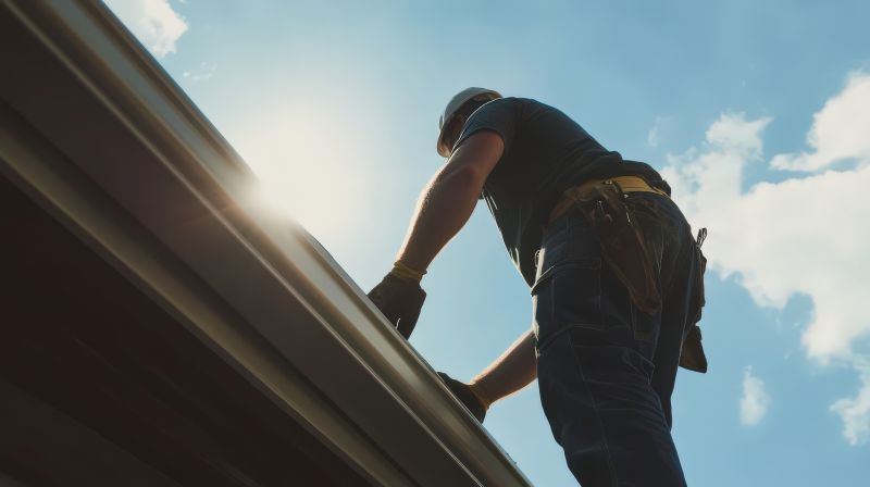 Aluminum Roof Replacement detail