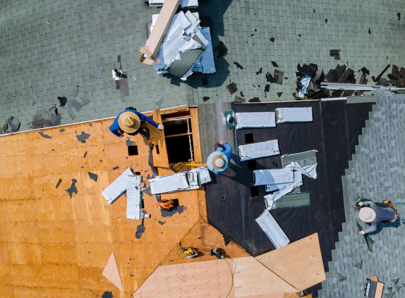 Asphalt Roof Repair detail