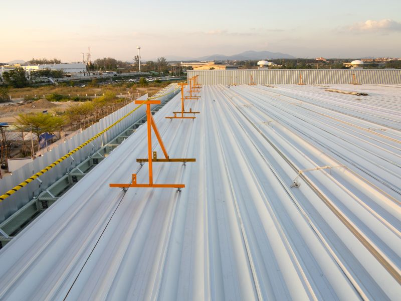 Commercial Roof Installation detail