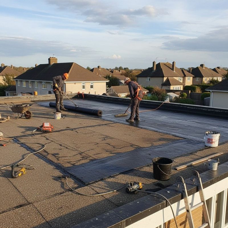 Damaged Roof Repair detail