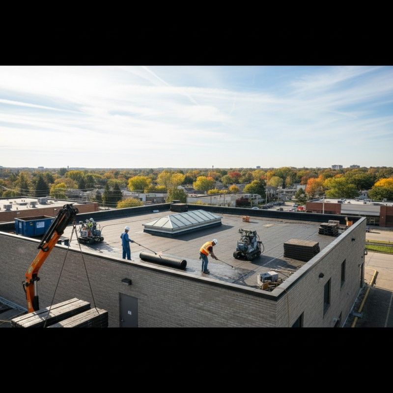 Flat Roof Replacement detail