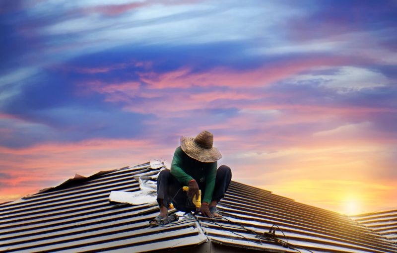 Metal Roof Repair detail