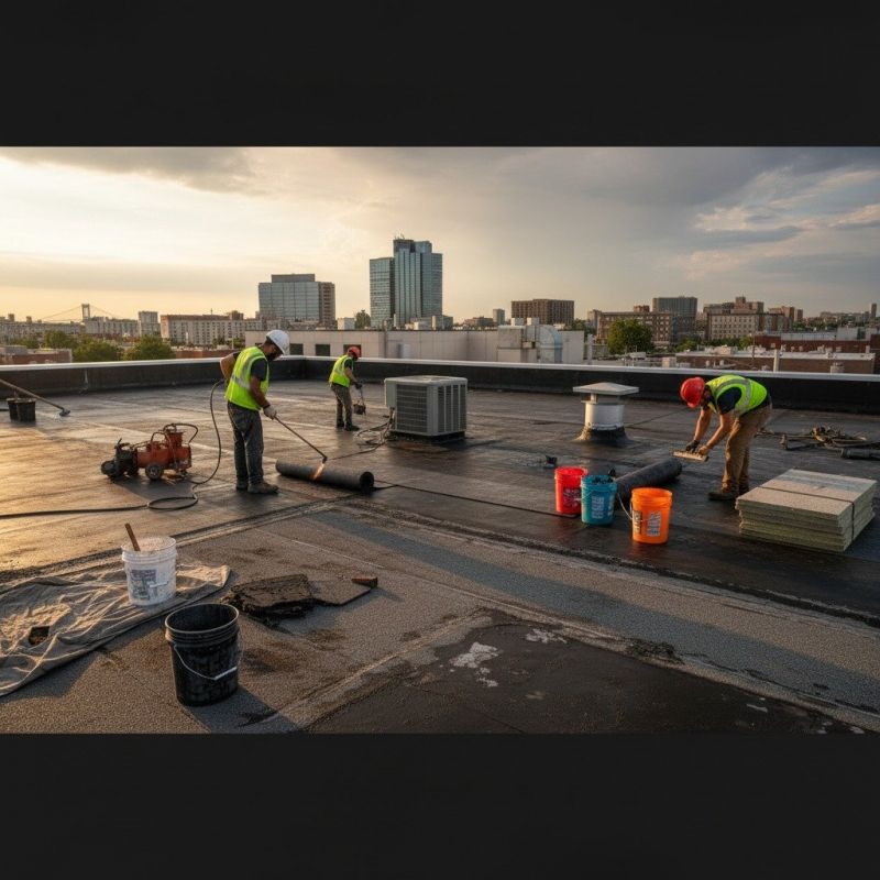 Roof Damage Restoration detail