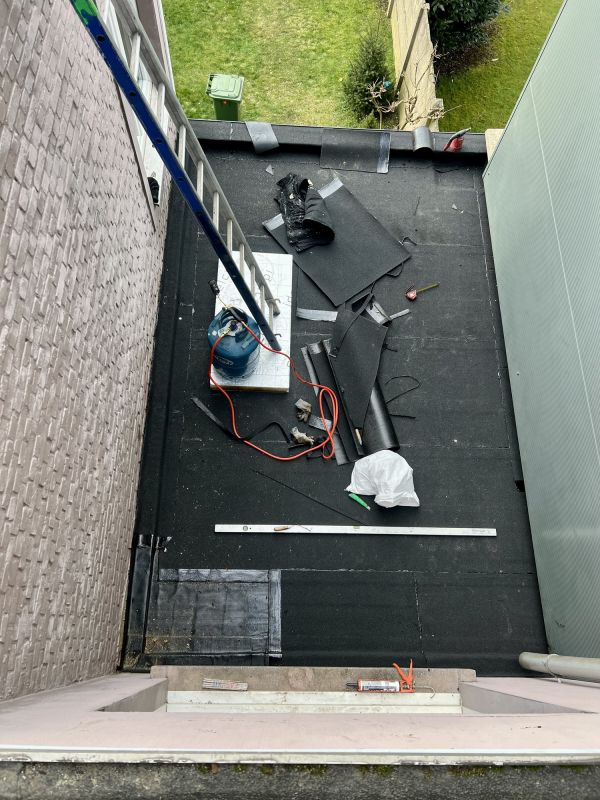 Roof Vent Flashing Repair detail