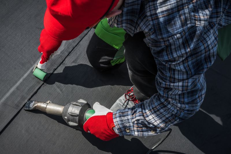 Rubber Roof Repair detail