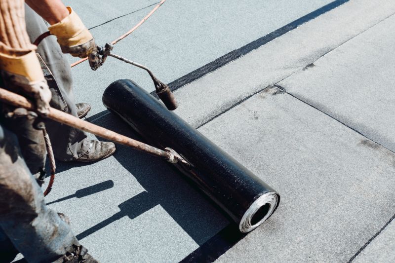 Single Ply Roof Installation detail