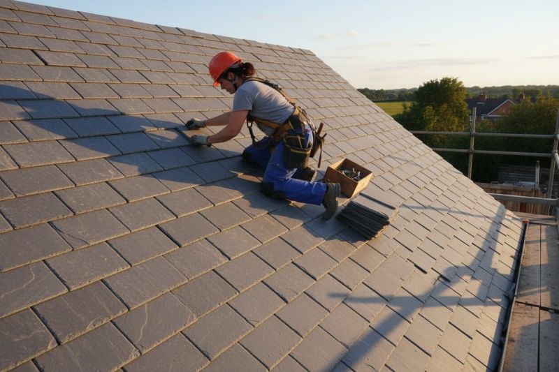 Slate Roof Construction detail