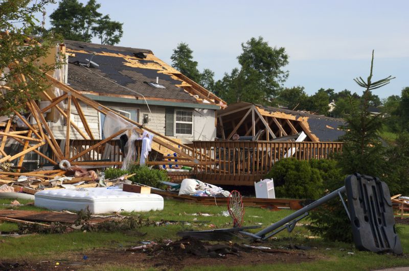 Storm Damage Roof Repair detail