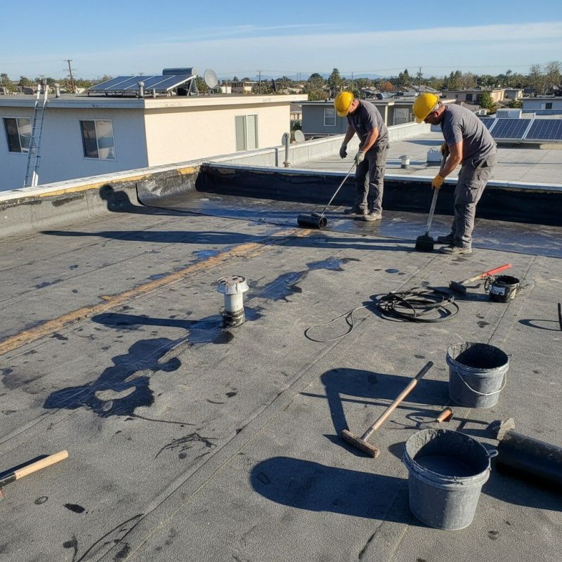 Tin Roof Repair detail