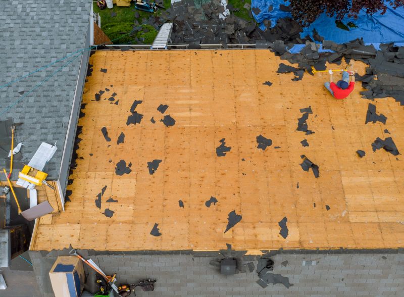 Wood Roofing Installation detail